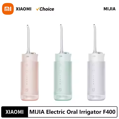 XIAOMI MIJIA Portable Oral Irrigator F400 4 Mode 200mL Water Tank 1700 Time/m Water Spray Retractabl