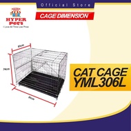 CAT CAGE. CAT. CAGE. 1 LEVEL. BEST BUY. (YML306L SANGKAR KUCING)