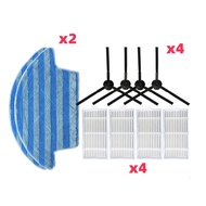 For V55 Pro Mop Cloth Side Brush Hepa Filter For Ilife V55 Pro Robot Vacuum Cleaner Main Filter Patc
