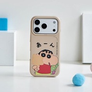 蠟筆小新餵你吃餅乾峽谷強悍MagSafe iPhone手機殼