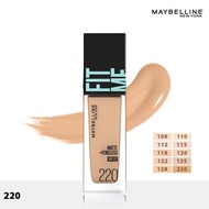 MAYBELLINE媚比琳 FIT ME反孔特霧粉底液 SPF22 220