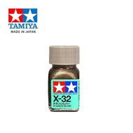 [Gunpla] TAMIYA Model Paint 80032 X-32 X32 Special Oil-Based Farang Titanium Silver 10ml