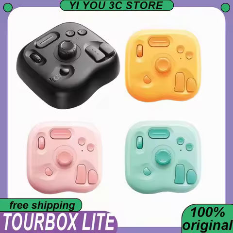 TourBox Lite Mini Keyboard Wireless Bluetooth Custom Drawing Board Portable Multilingual Designer Ke