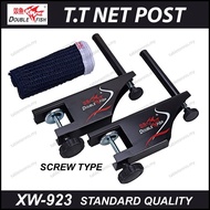 Double Fish Net Post XW-923 Table Tennis Net Post Screw Type