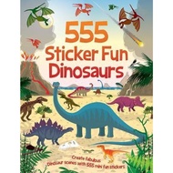 555 Sticker Fun Dinosaurs by Oakley Graham (UK edition, paperback)