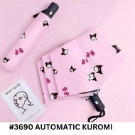 kes manual Umbrella Folding Automatic /manual umbrella 3Folds Outdoor Rain or shine umbrella