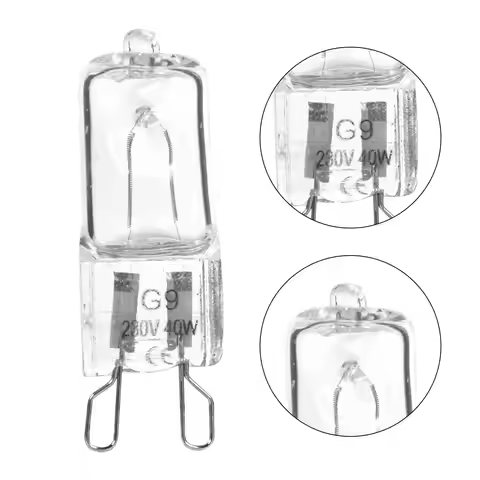 1pcs oven light bulb G9 high temperature bulb Steamer light oven lighting bulb 40W degrees