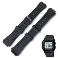 Custom Watch bands Fit For  W-800H  Rubber 18mm watch. Free Tools and Spring Bar