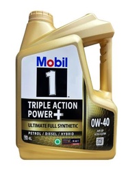 Mobil 1™ 0W-40 (美孚 1™ 0W-40)全合成機油/汽車潤滑油/偈油 4L