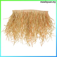 Turf Artificial Grass Rug Outdoor Thatch Slices Gazebo Lifelike Straw Roof Fine Leaf Tiles mawlzyuan