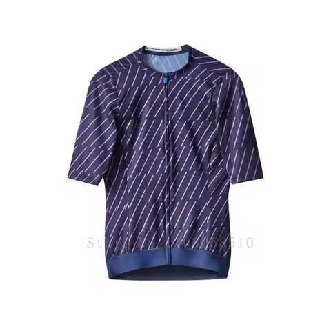 Men Cycling Jerseys Full zipper MTB Bike Sports Shirt Breathable Mountain Riding Clothing Sport T-sh