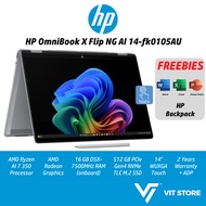 HP OmniBook X Flip NG AI 14-fk0105AU METEOR SILVER C5AA7PA AMD Ryzen AI 7-350 Radeon 16GB D5X-7500 5