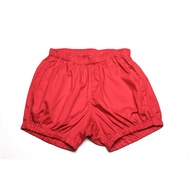 Yoga Shorts Pure Cotton Iyengar Pure Color Pants Fashion Tape with Pockets Leg Adjustment Slim Fit M