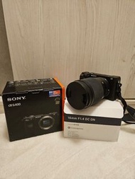 Sony Alpha 6400 Camera with Sigma 16mm Lens