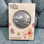 全新正版 迪士尼 DISNEY 小熊維尼POOH造型時鐘 罐頭時鐘