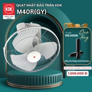 [Miễn Phí Lắp Đăt] Quạt Nhật Đảo Trần KDK màu Xám M40R(GY) - Bảo Hành Chính Hãng KDK
