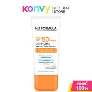 Nu Formula Ultra Light Water Sun Serum Real SPF50+ PA++++ 150ml นู ฟอร์มูล่า เซรั่มกันแดด Derma
