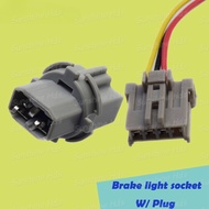 New Rear Brake Light Lamp Bulb Socket & Plug Fit 2004-2013 Mazda 3 2013-2016 CX-5 G14S-51-3E7 G14S51