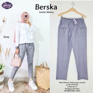 BERSKA CELANA SKINNY JUMBO STREET SAKU DEPAN MODEL TERBARU