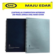 [CAPTAIN] A5 COMPOSITION NOTEBOOK RING 200PAGES CAP-WHA5-200
