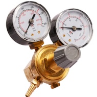 Argon CO2 Gas Cylinder Pressure Regulator MIG TIG Welding Flow Meter Pressure Gauge W21.8 1/4 Thread