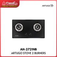 ARTUGO KOMPOR GAS TANAM BUILT IN HOB 2 TUNGKU AH-2721NB