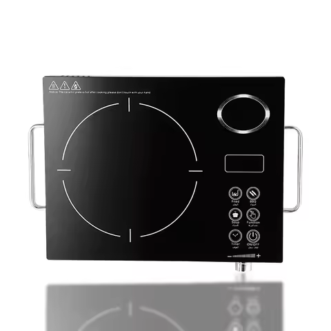 Professional Single Burner Radiant-cooker Multifunction Induction Cookers 2200W Hot Pot Induction Co