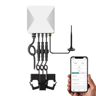 Tuya WiFi 0-1000A 3/Single Phase Energy Monitor Power Meter Smart Life Compliant  Power Clamp Meter