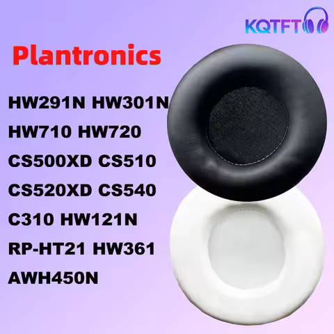 Replacement Ear Pads for Plantronics HW291N HW301N HW710 HW720 CS500XD CS510 CS520XD CS540 C310 HW12