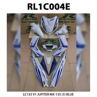 LC135 V1 COVER SET JUPITER MX BLUE RAPIDO
