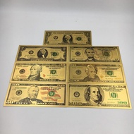 A Whole Set US Dollar Plastic Crafts Foreign Commemorative Coin Collection PET Customized US Dollar 