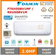 Daikin FTKH50BV1MF / RKU50BV1M 2.0HP R32 SMARTO Premium Inverter Air Conditioner FTKH Series