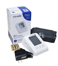 MICROLIFE เครื่องวัดความดัน ดิจิตอล รุ่น B1 CLASSIC แถม ADAPTER (ผ้าพันแขนใหญ่ 22-42 cm.) รับประกันศ