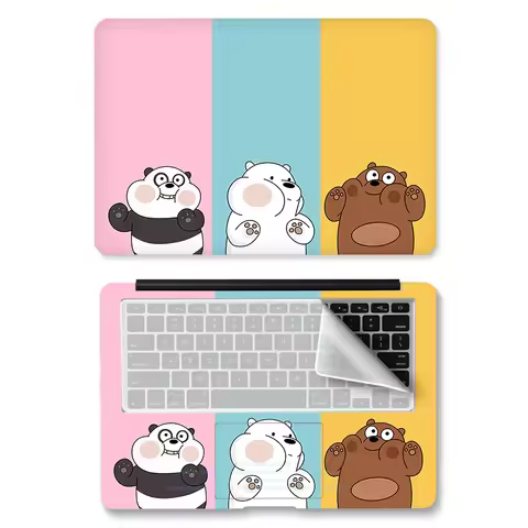 DIY Custom Skin Cartoon Laptop Skin Laptop Sticker 12/13/14/15/17 inch Laptop for Macbook Dell HP Le