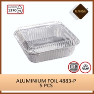Aluminium Foil Container No.4483 P With Lid