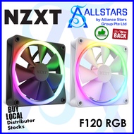 (ALLSTARS : We are Back / DIY PROMO) NZXT F120 RGB / 120mm RGB Fan (Black RGB : RF-R12SF-B1 or White RGB : RF-R12SF-W1) Chassis Fan, Casing Fan (Warranty 2years with TechDynamic)