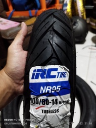 Ban IRC NR95 100/80-14 Tubles - Ban Depan Honda PCX150cc/Ban Belakang Honda Vario 2020