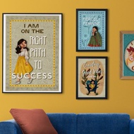 Indian Wall Art Print Quotes - Affirmation - Good Vibe Posters - Room Wall & Space Decor <<WITHOUT F