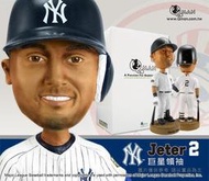 只限面交 Qman Jeter 基特 吉特 7吋搖頭公仔 Marlins 邁阿密 馬林魚隊 新老闆