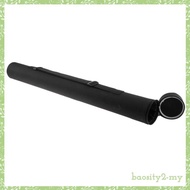 [BaositybbMY] Hard Rod Case Bag Black Fly Fishing Rod Tube for 9FT/10FT Fly Rods, Black