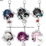 Honkai Dan Heng bronya Rand Asta Herta himeko game star keychain Figure pendant