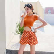 Korean Polka Dot 2-Piece Bikini Swimsuit