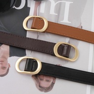 Retro Thin Black Belt Female New Hundred With Decoration With Jeans Belt Fashion Student Pants J5d3