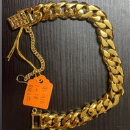 Gelang benson dunhill 1cm emas Indonesia