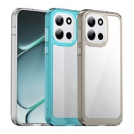 Luxury Transparent Shockproof Armor Case For OnePlus Turbo 6 6V OnePlus 15 15T 15R 13 13T 13R 13S Cl
