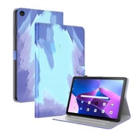 全城熱賣 - 適用於聯想 Tab M10 Plus 10.6英寸 3代 電壓彩繪膚感磁吸插卡支架平板皮套（冬雪色）
