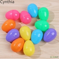 6x4cm eggs, 12 pieces, openable plastic eggs, simulated eggshells, party decorations, lottery eggs, 