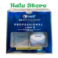 FULLBOX-Crest 3D White Teeth Whitening Strips - USA with LED Light-Crest 3D White Whitestrips with L