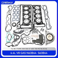Engine Cylinder Head Full gasket set Fit 4.4 T L V8 GAS S63 N63 B44 For 08-19 BMW 550I 650I 750I M5 