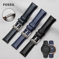 Watch Strap Fossil Fossil Watch Strap Cool Blue Belt Male FS5237 FS5132 FS5241 22mm
